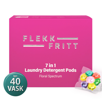 Flekkfritt 7 i 1 Vaskemiddel Pods Floral Spectrum 40 stk