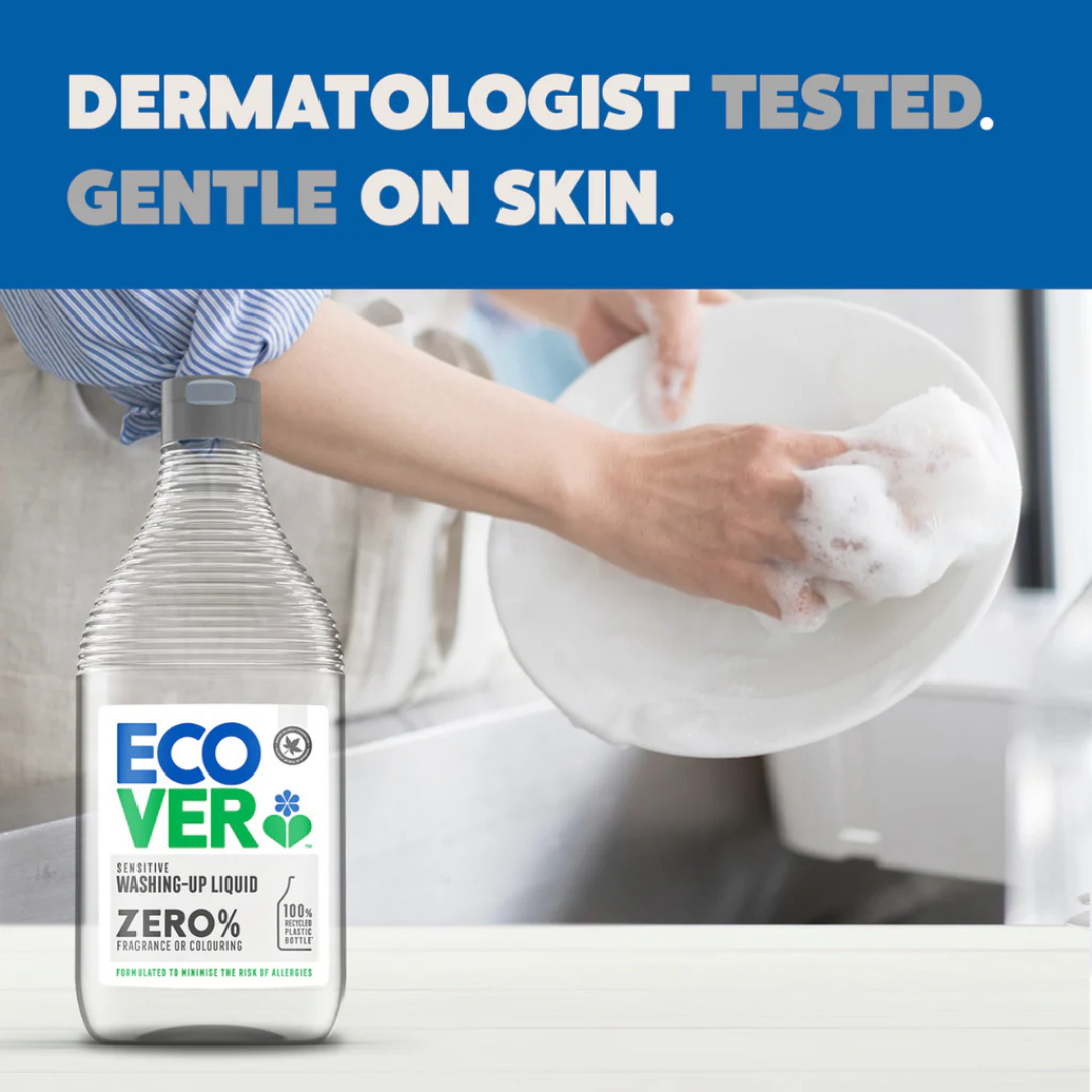Ecover Zero% Sensitive Washing-Up Liquid 450ml