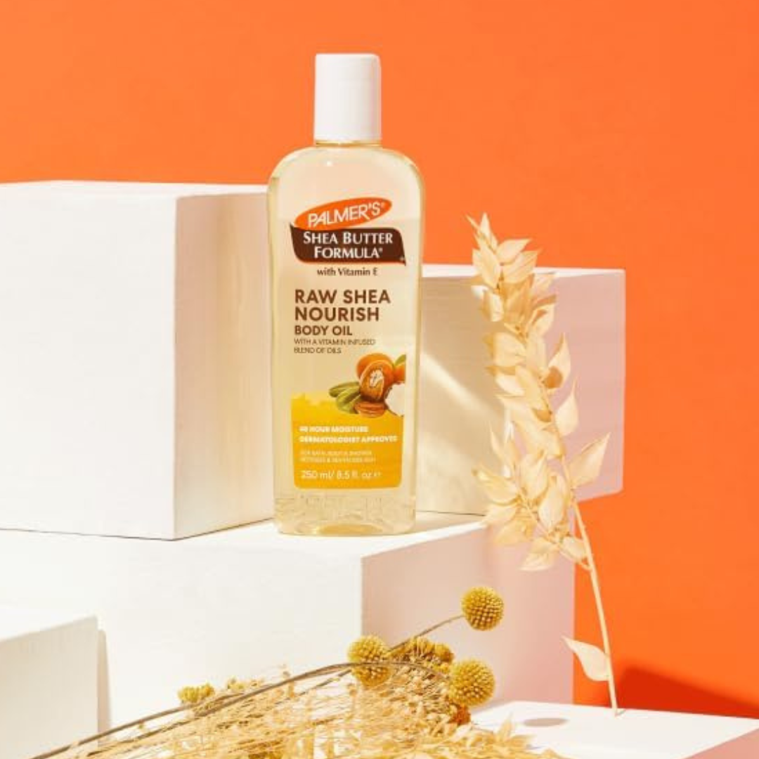 Palmer’s Shea Butter Formula Raw Shea Nourish Body Oil Vanilla 250ml