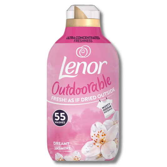 Lenor Tøymykner Outdoorable Dreamy Jasmine 55w 770ml