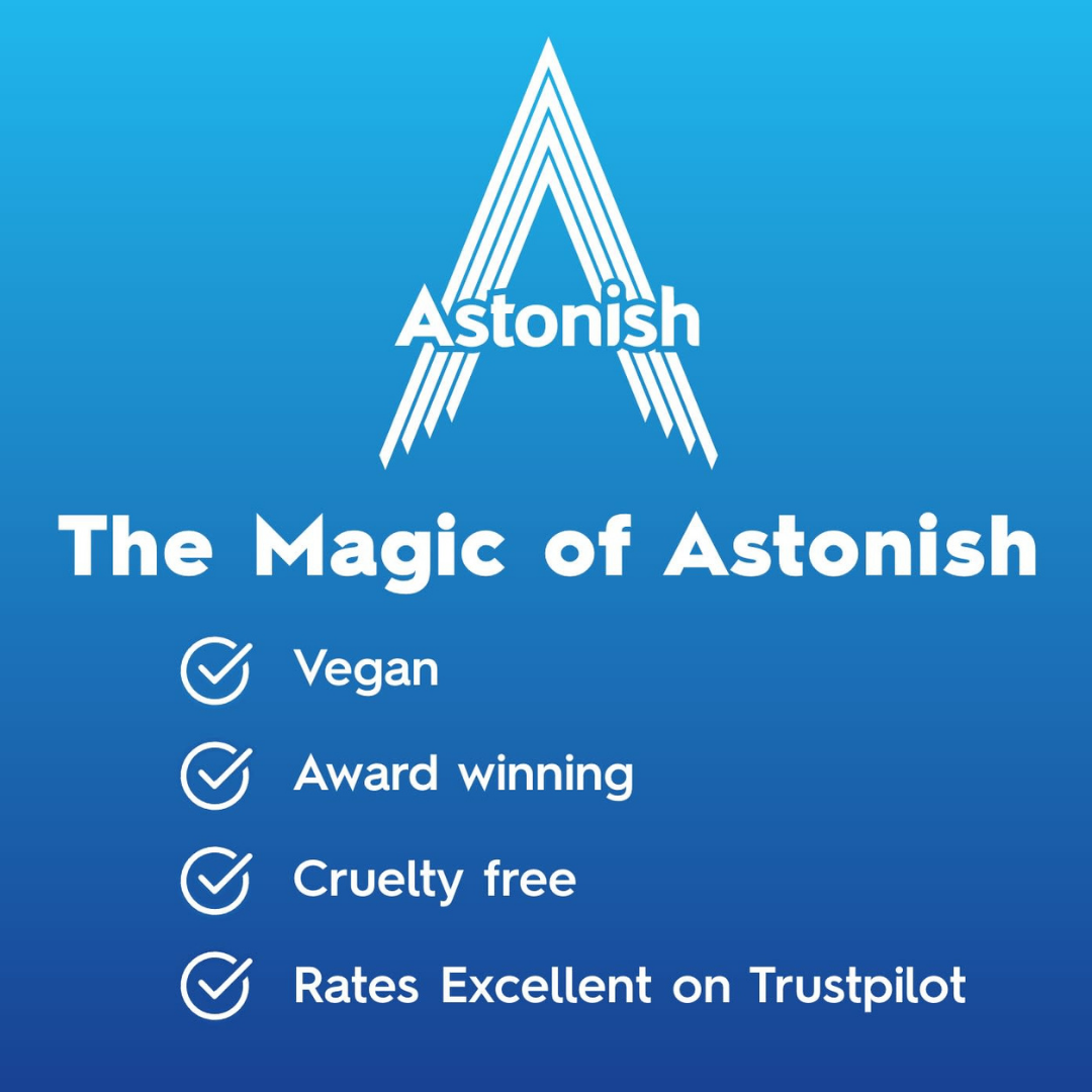 Astonish Shake & Fresh Carpet Freshener Pink Blossom 350g