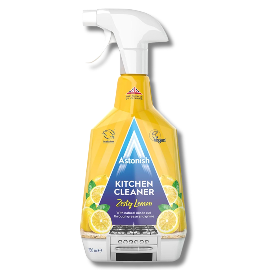 Astonish Kitchen Cleaner Spray Zesty Lemon 750ml