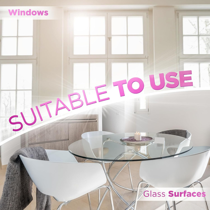 Windolene Diamond Shine Glass Cleaner Spray Pink Floral 750ml