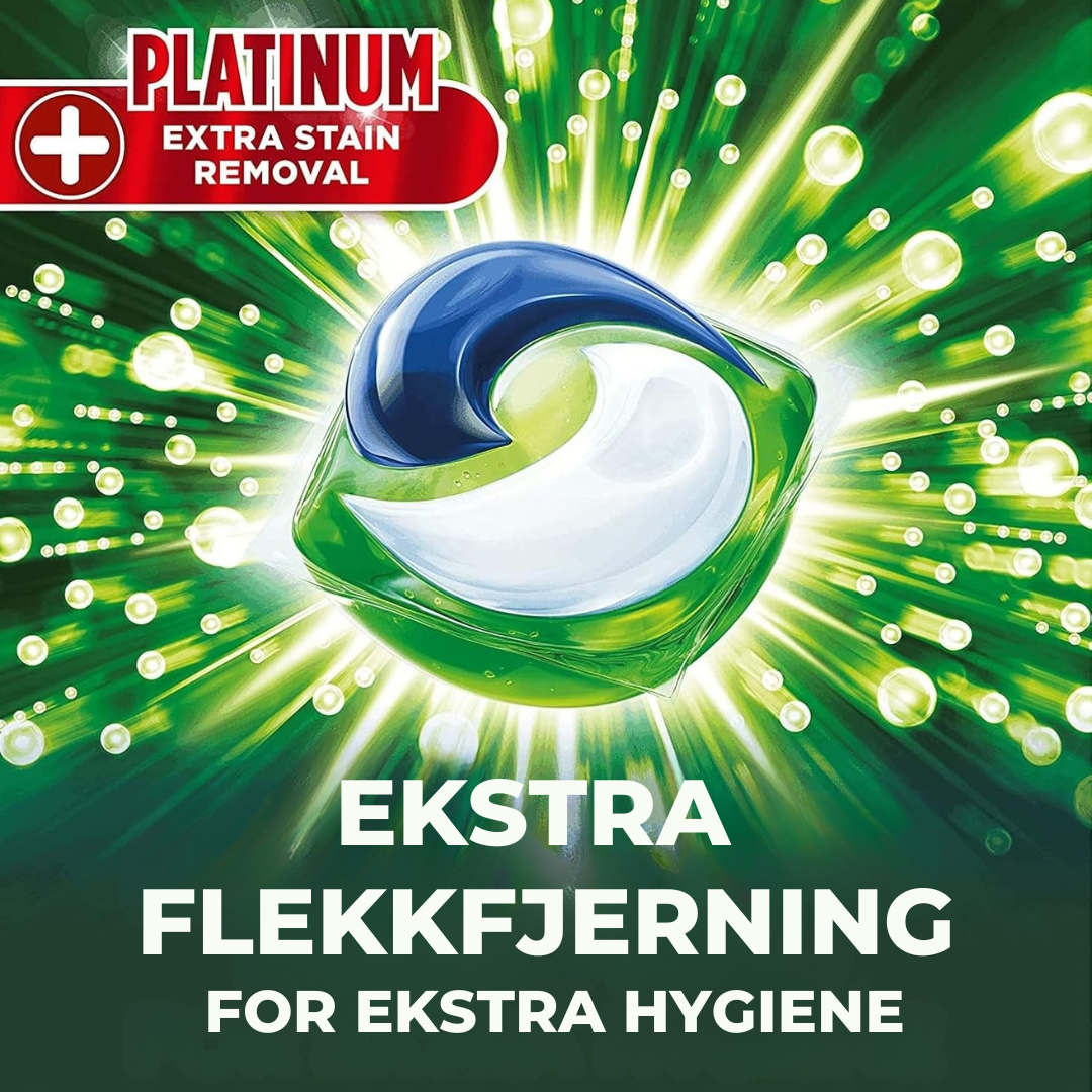 Ariel Platinum Pods +Extra Stain Removal 52 vask