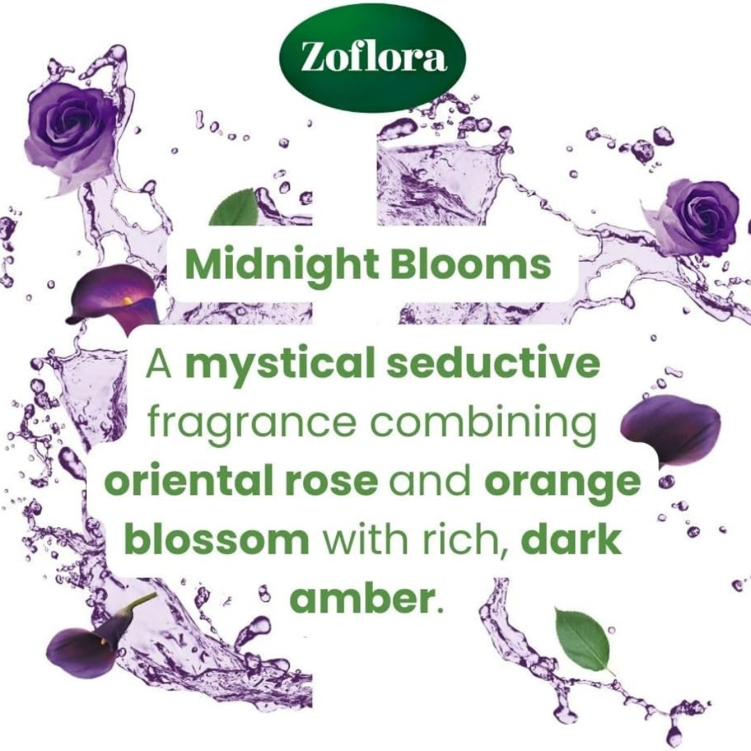 Zoflora Multi Surface Cleaning Wipes Midnight Blooms 70pk
