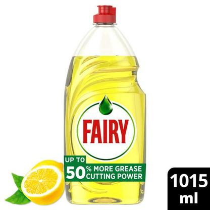 Fairy Dishwashing Liquid Lemon 1015ml