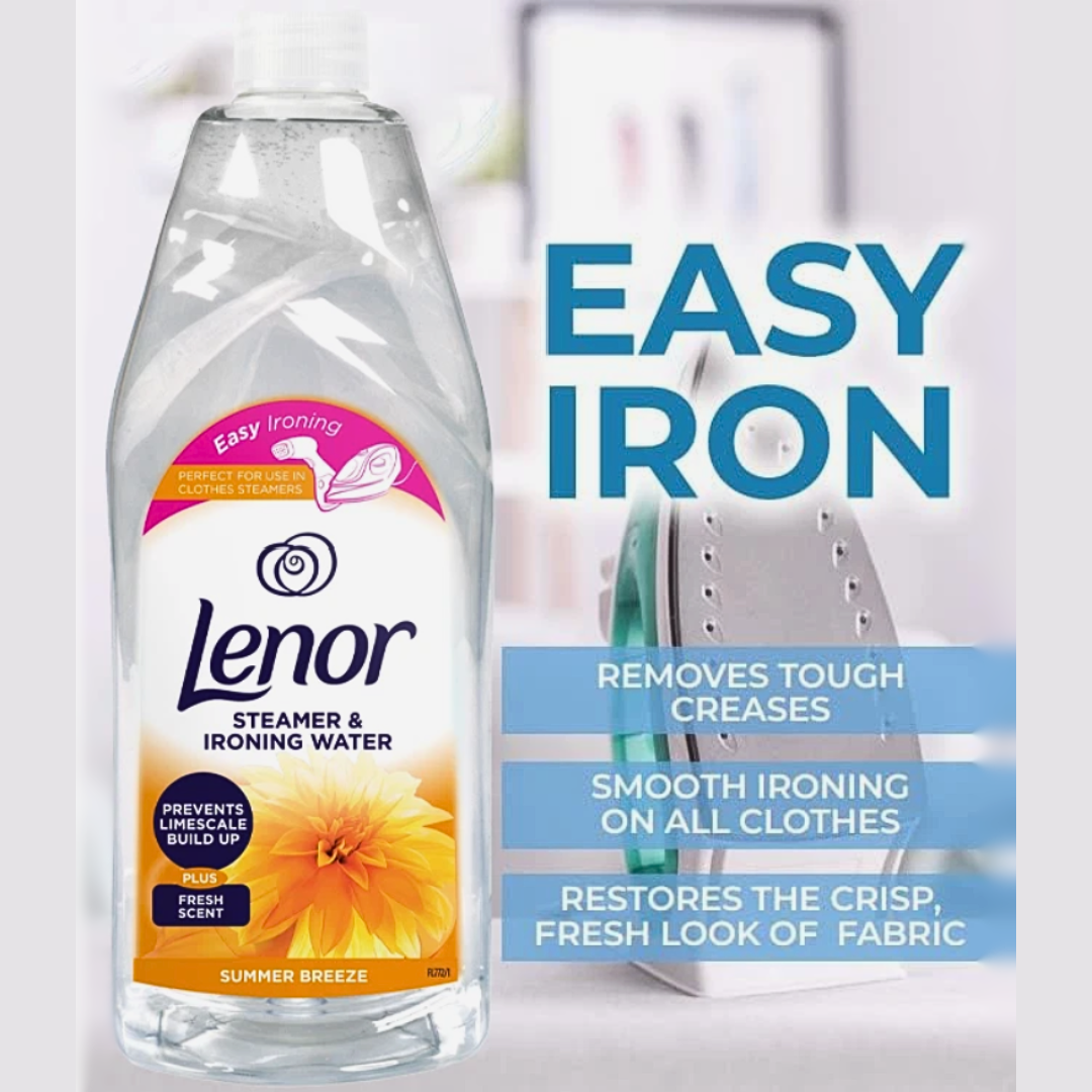Lenor Steamer & Ironing Water Summer Breeze 1L