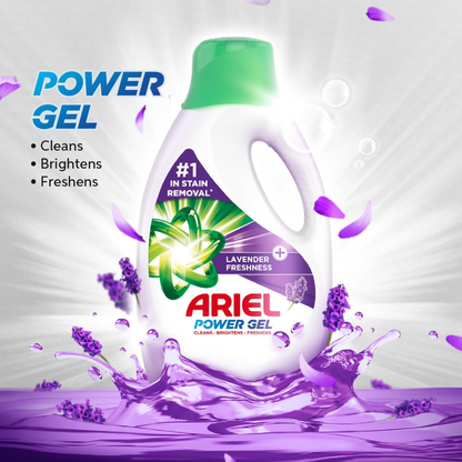 Ariel Liquid Detergent Power Gel Lavender 71w 2.35L