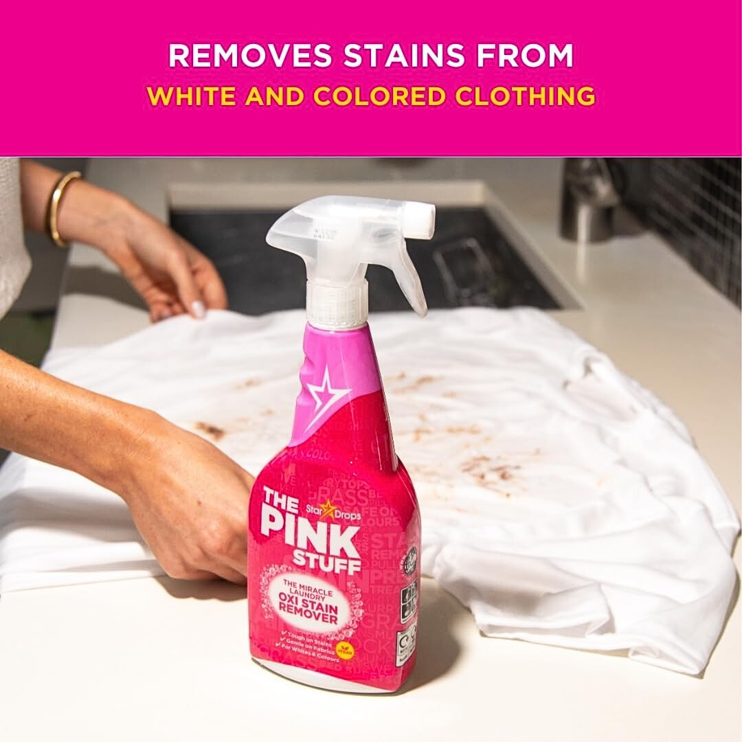 The Pink Stuff Miracle Laundry Oxi Stain Remover 500ml
