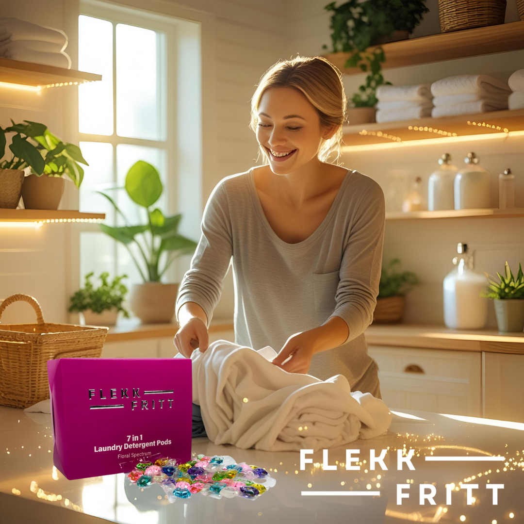 Flekkfritt 7 i 1 Vaskemiddel Pods Floral Spectrum 40 stk