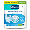 Dr. Beckmann Magic Leaves Laundry Detergent Sheets Sensitive 25pk