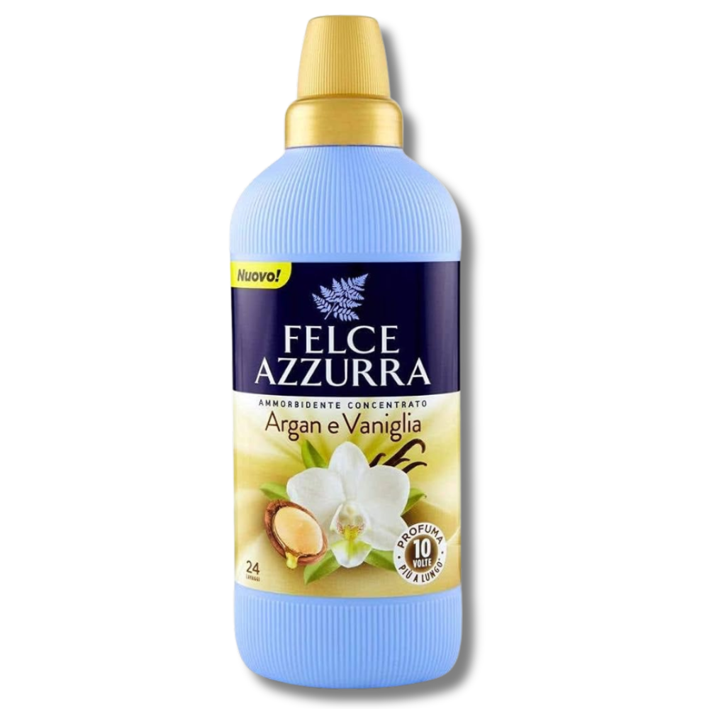 Felce Azzurra Argan & Vanilla Fabric Softener 600ml 24w