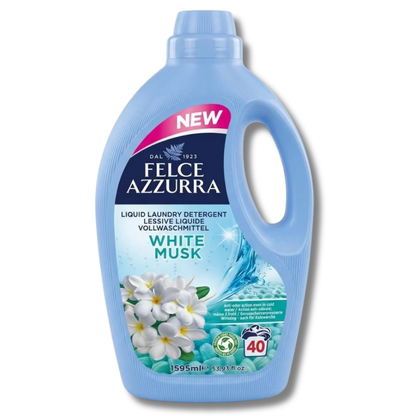 Felce Azzurra White Musk Laundry Detergent 1,595ml 40w