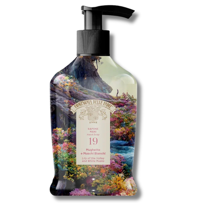 Compagnia delle Indie No.19 Lily of the Valley & White Musk Flytende Håndsåpe 300ml