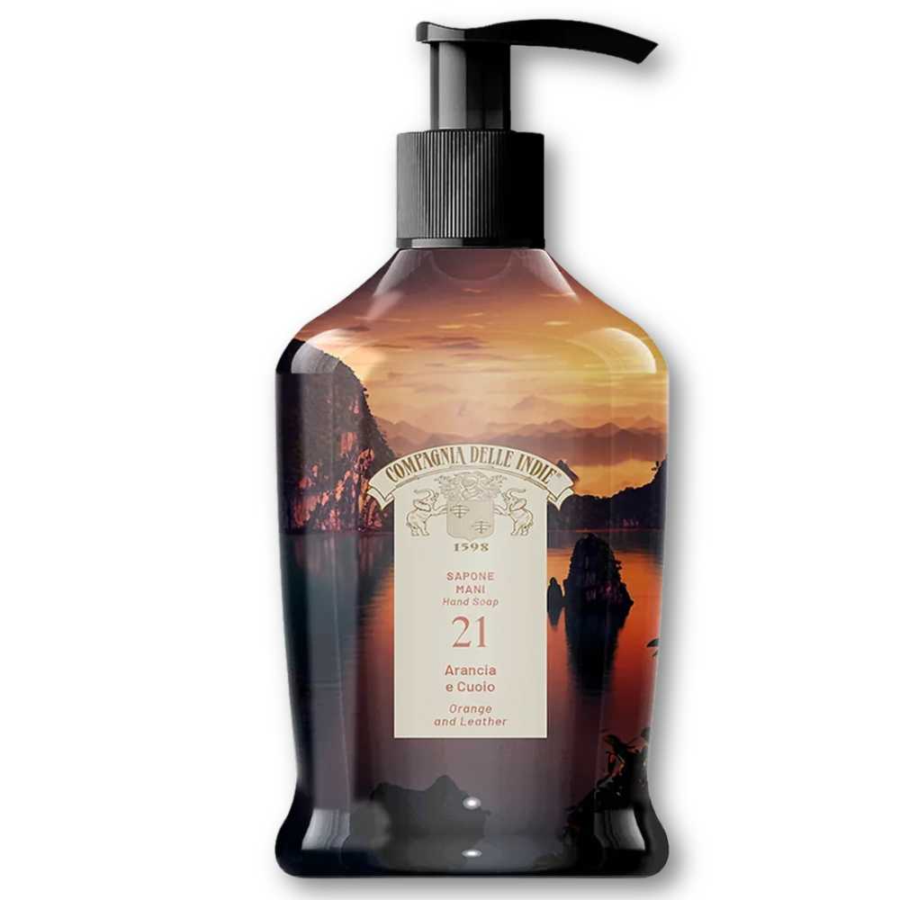 Compagnia delle Indie No.21 Orange & Leather Flytende Håndsåpe 300ml