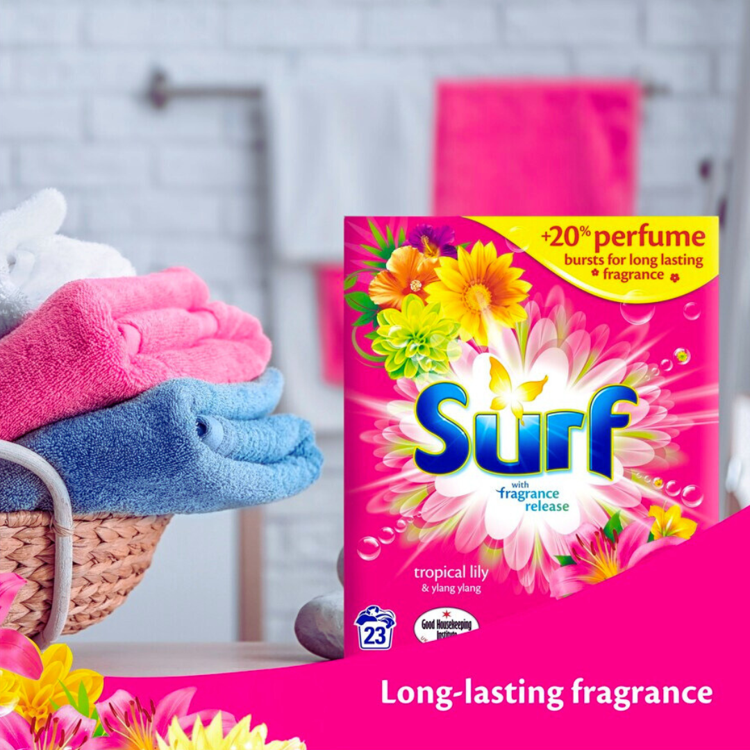 Surf Laundry Powder Tropical Lily 23w 1.15kg
