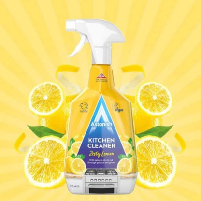 Astonish Kitchen Cleaner Spray Zesty Lemon 750ml