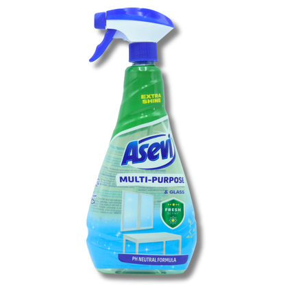 Asevi Multipurpose & Glass Spray 750ml