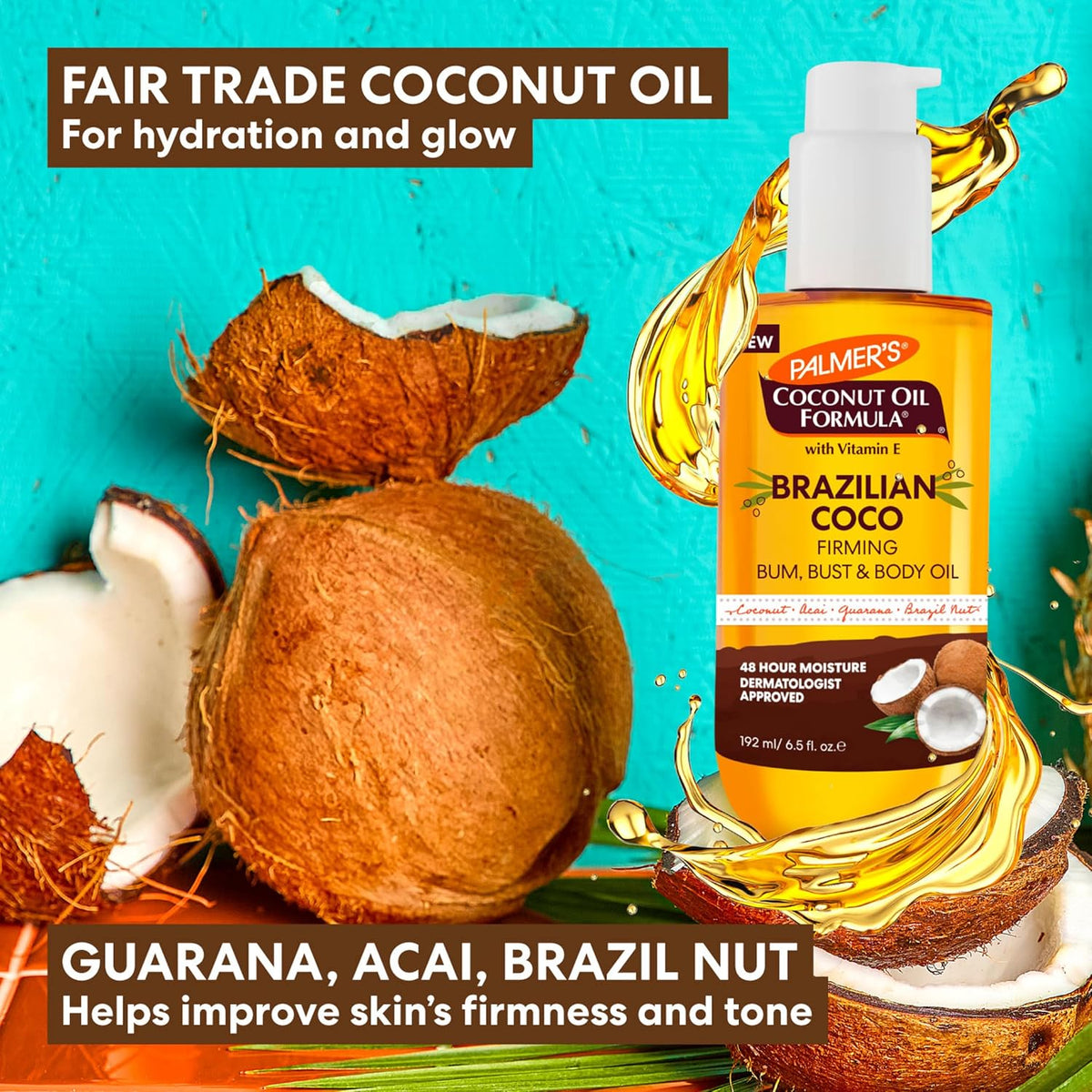 Palmer’s Cocoa Butter Formula Brazilian Coco Body Oil 192ml