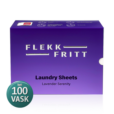 Flekkfritt Tøyvaskeark - Lavender Serenity 50 ark - opptil 100 vask