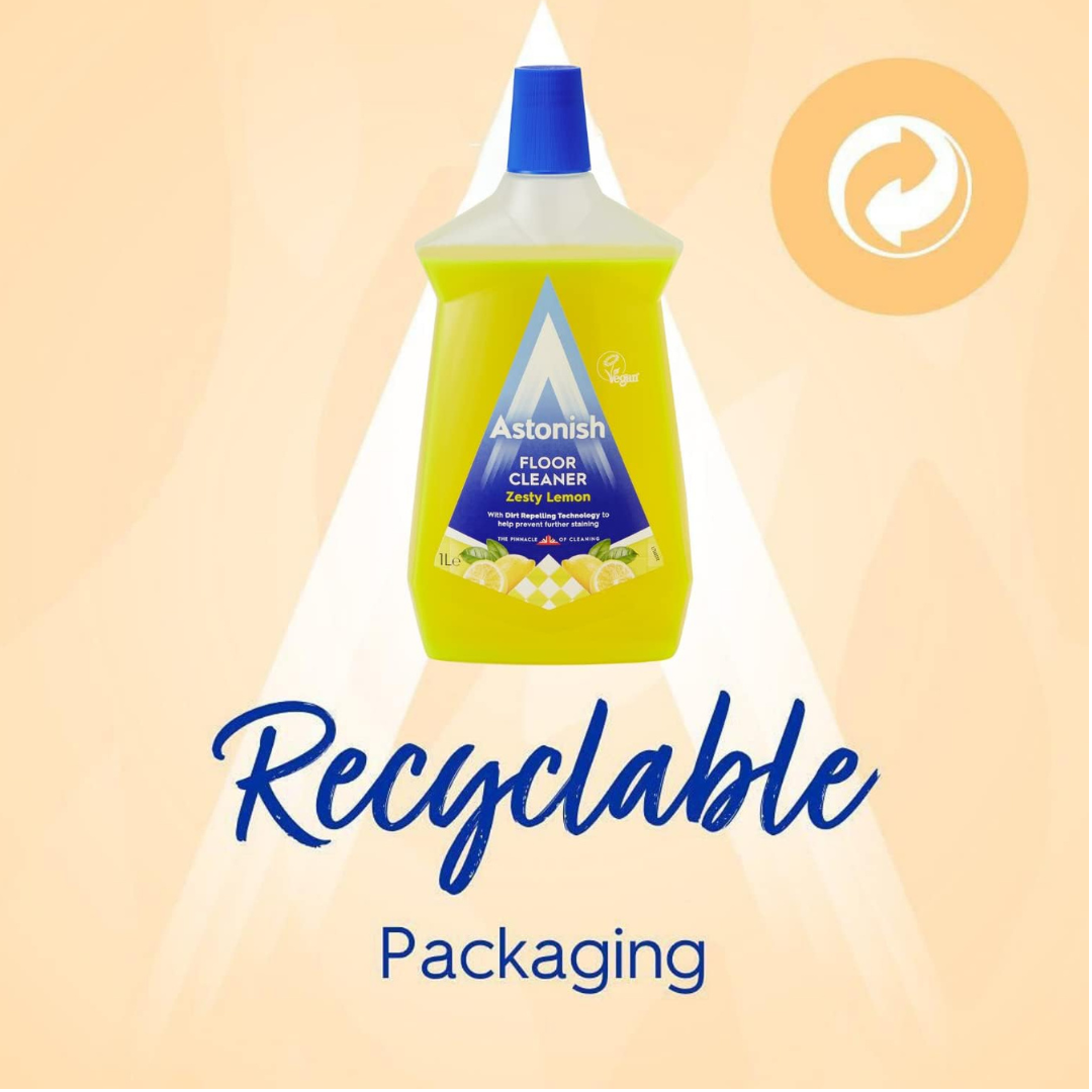 Astonish Floor Cleaner Zesty Lemon 1L