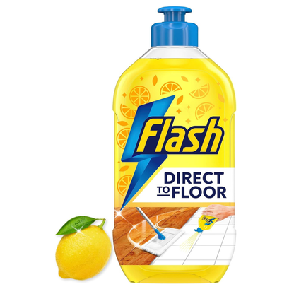 Flash Direct To Floor Fresh Lemon Zest 800ml
