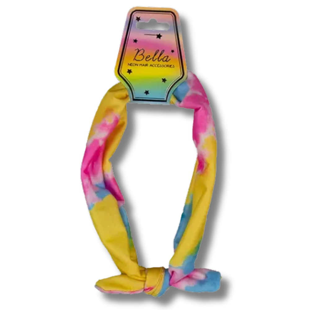 Bella Neon Hair Accessories Hårbånd med Knute 1pk Div.Typer