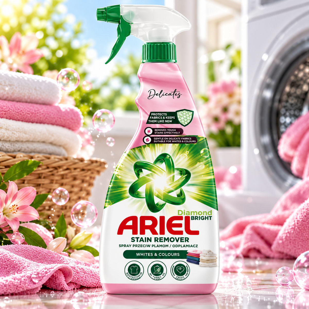 Ariel Delicates Stain Remover Flekkfjernerspray 750ml