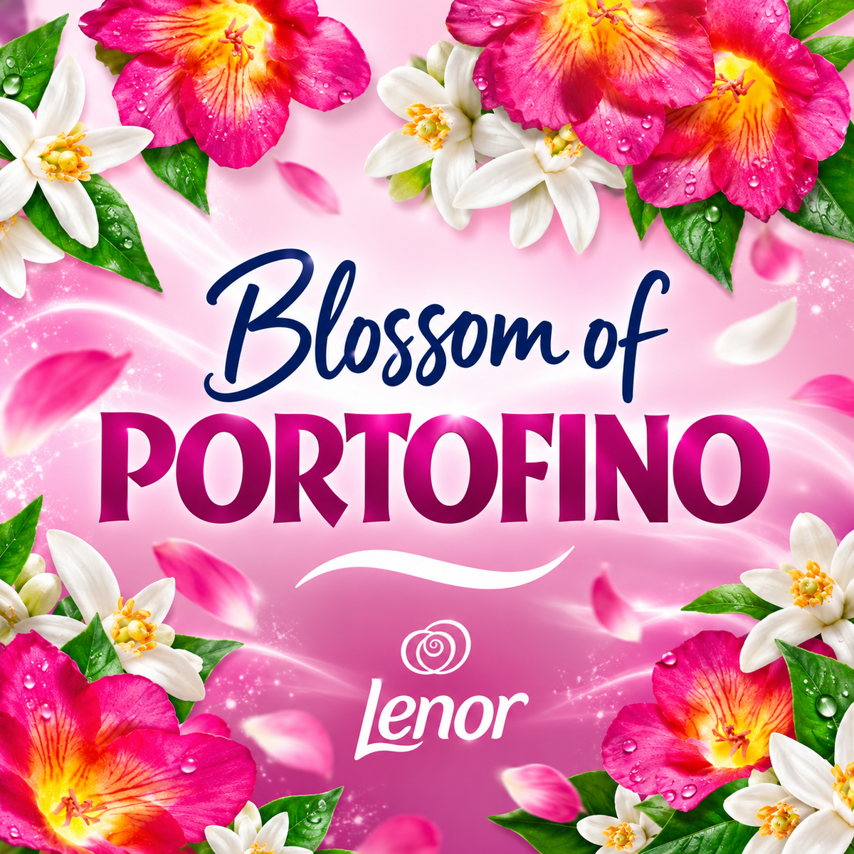 Ambi Pur Lenor Portofino Bloom Tekstiloppfrisker Spray 385ml