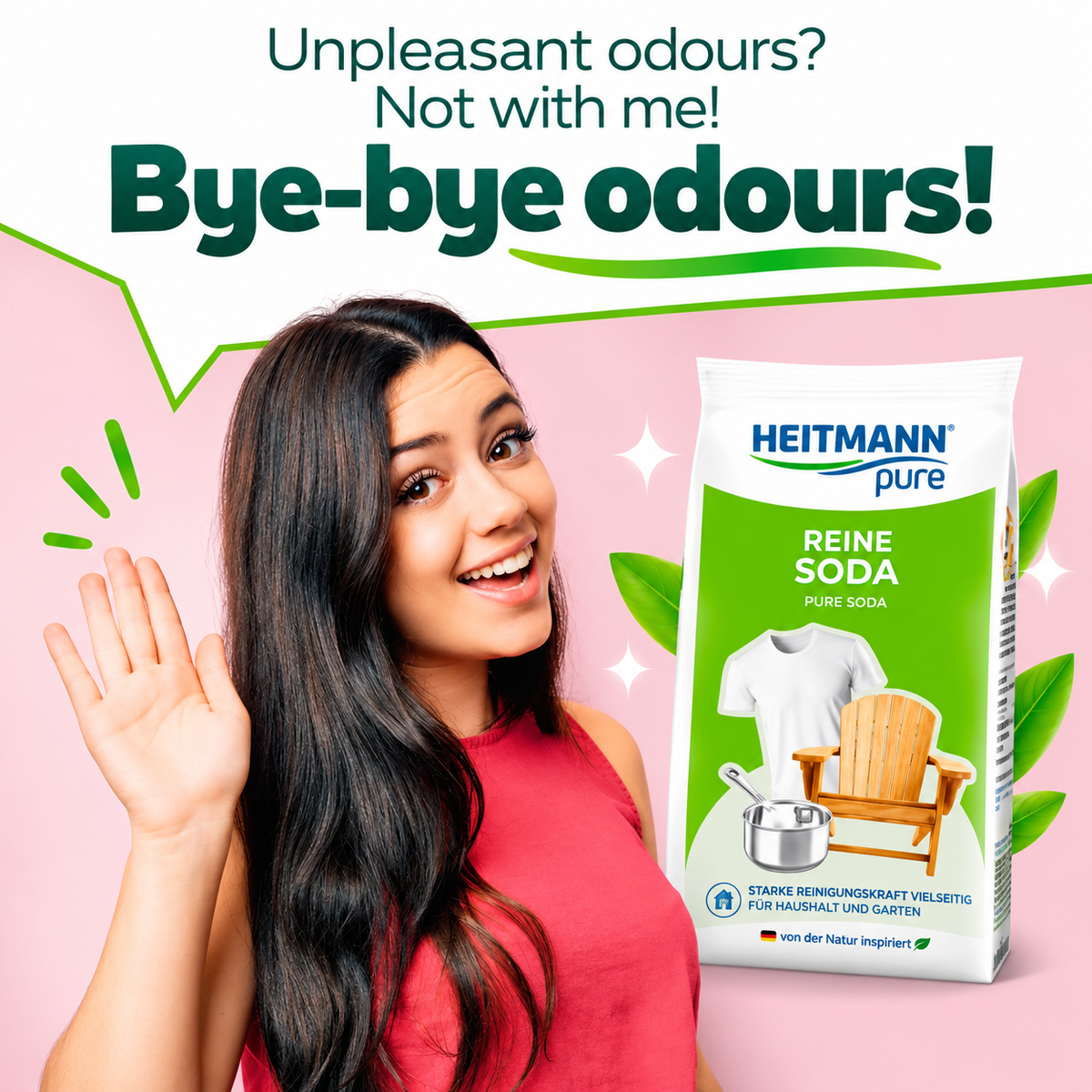 Heitmann Pure Reine Soda Rengjøringssoda 500g