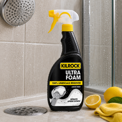 Kilrock Ultra Foam Limescale Remover Spray Lemon Fresh 750ml