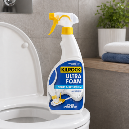 Kilrock Ultra Foam Toilet & Bathroom Spray 750ml