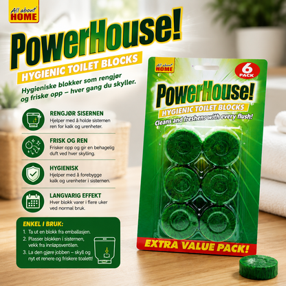 Power House Cistern Blocks 6pk
