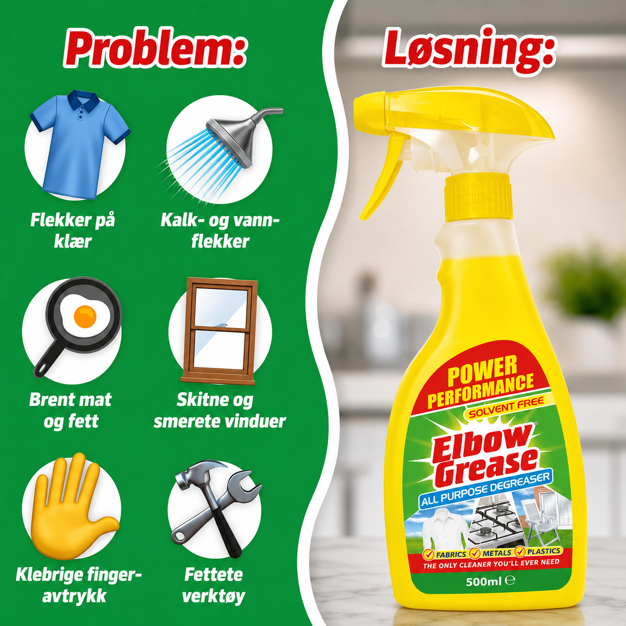 Elbow Grease Original All Purpose Degreaser 50ml