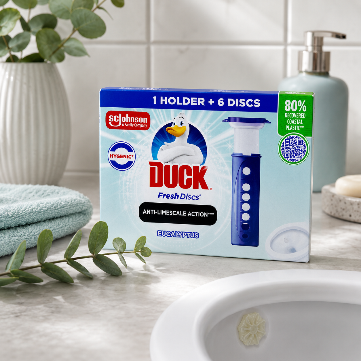 Duck Fresh Discs Starter Kit Eucalyptus 1 + 6