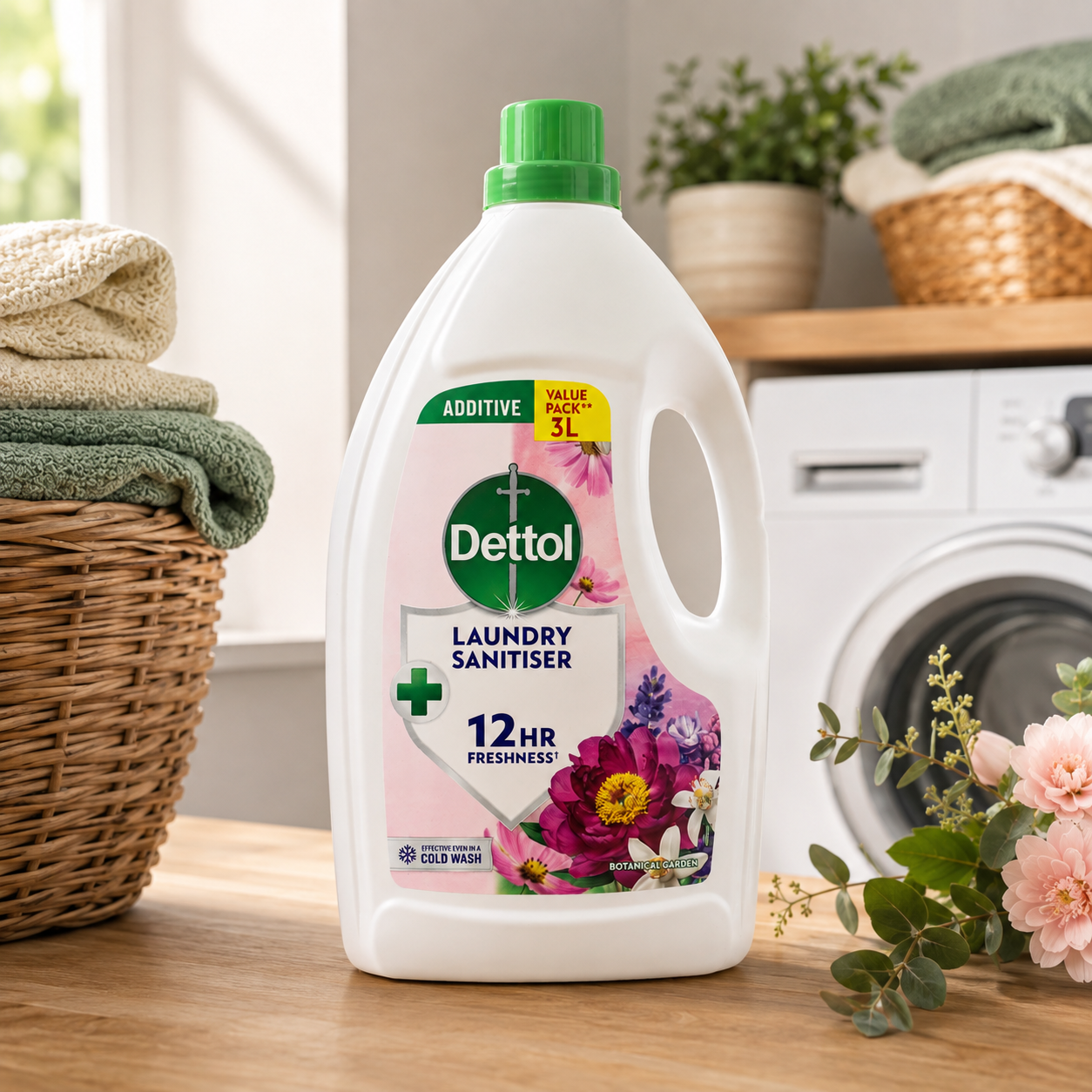 Dettol Laundry Sanitiser Botanical Garden 3L