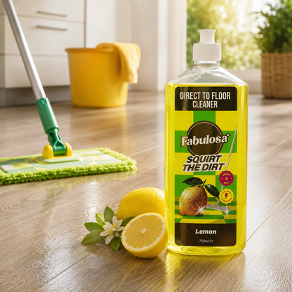 Fabulosa Floor Cleaner Squirt The Dirt Lemon 750ml