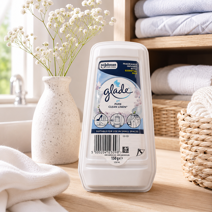 Glade Gel Air Freshener Pure Clean Linen 150g