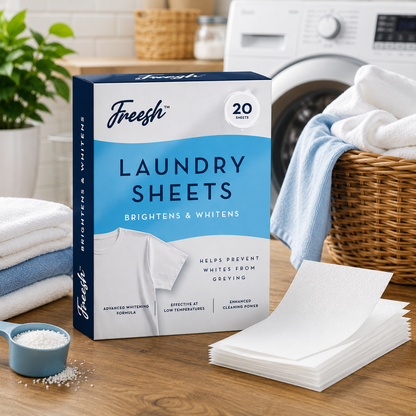 Freesh Laundry Sheets Brightens & Whitens 20pk