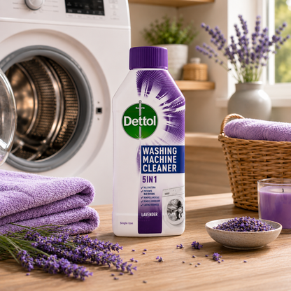 Dettol 5in1 Washing Machine Cleaner Lavender 250ml