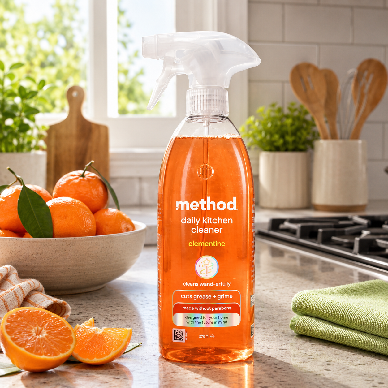 Method Daily Kitchen Cleaner Clementine 828ml