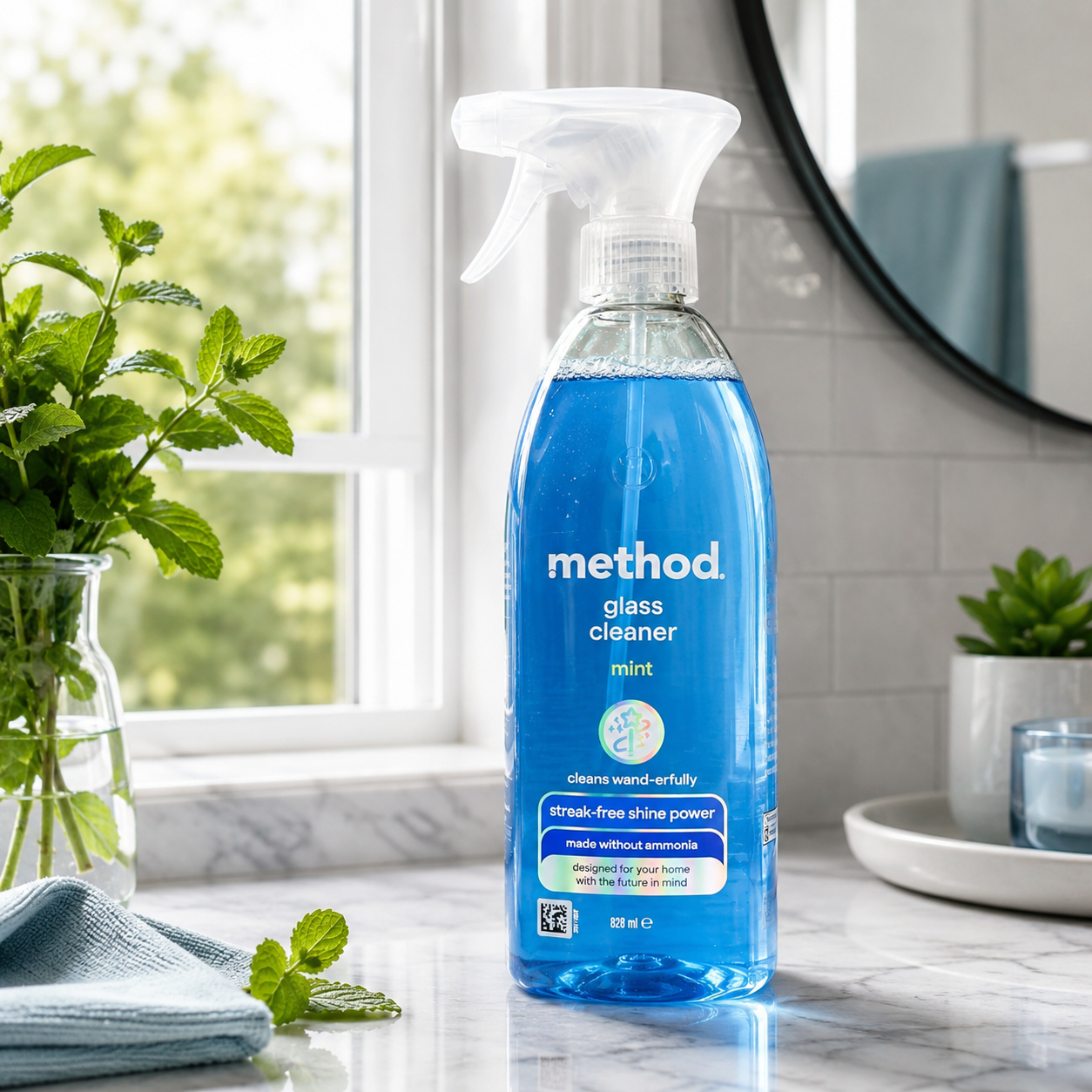 Method Glass Cleaner Mint 828ml