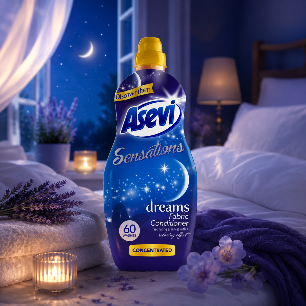 Asevi Fabric Conditioner Dreams 60w 1320ml