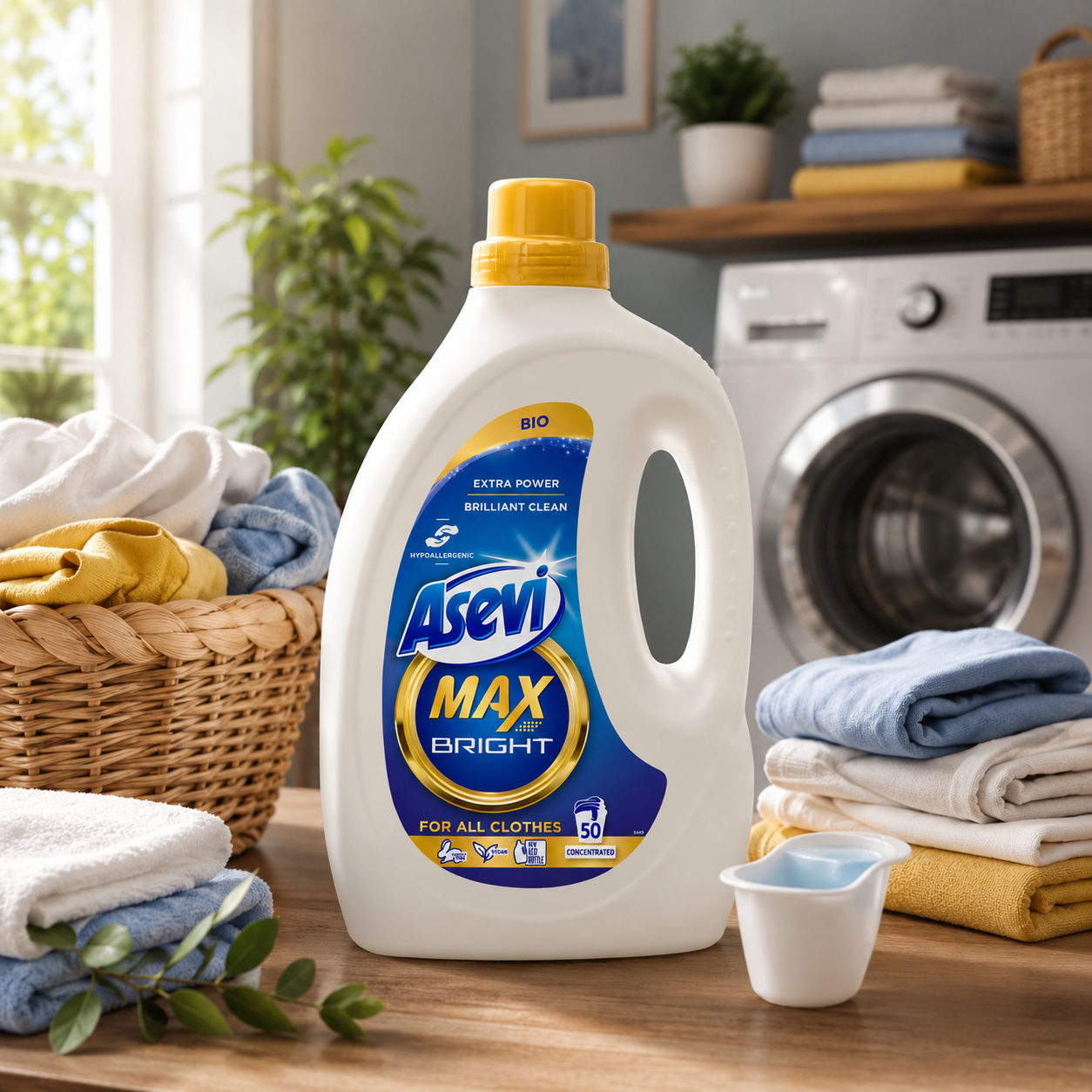 Asevi Laundry Detergent Max Bright 50w 2,5L