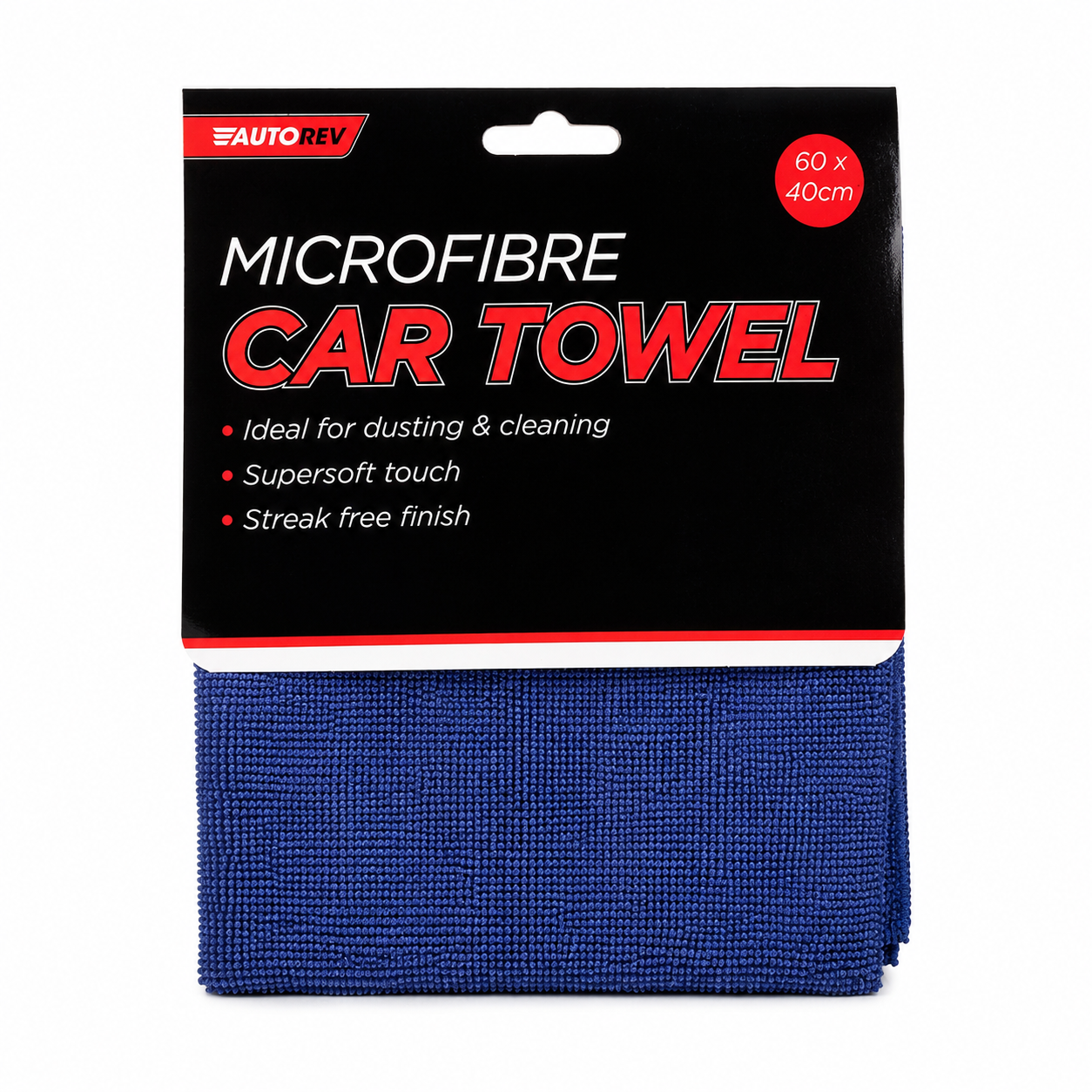 AutoRev Microfibre Car Towel 60x40cm