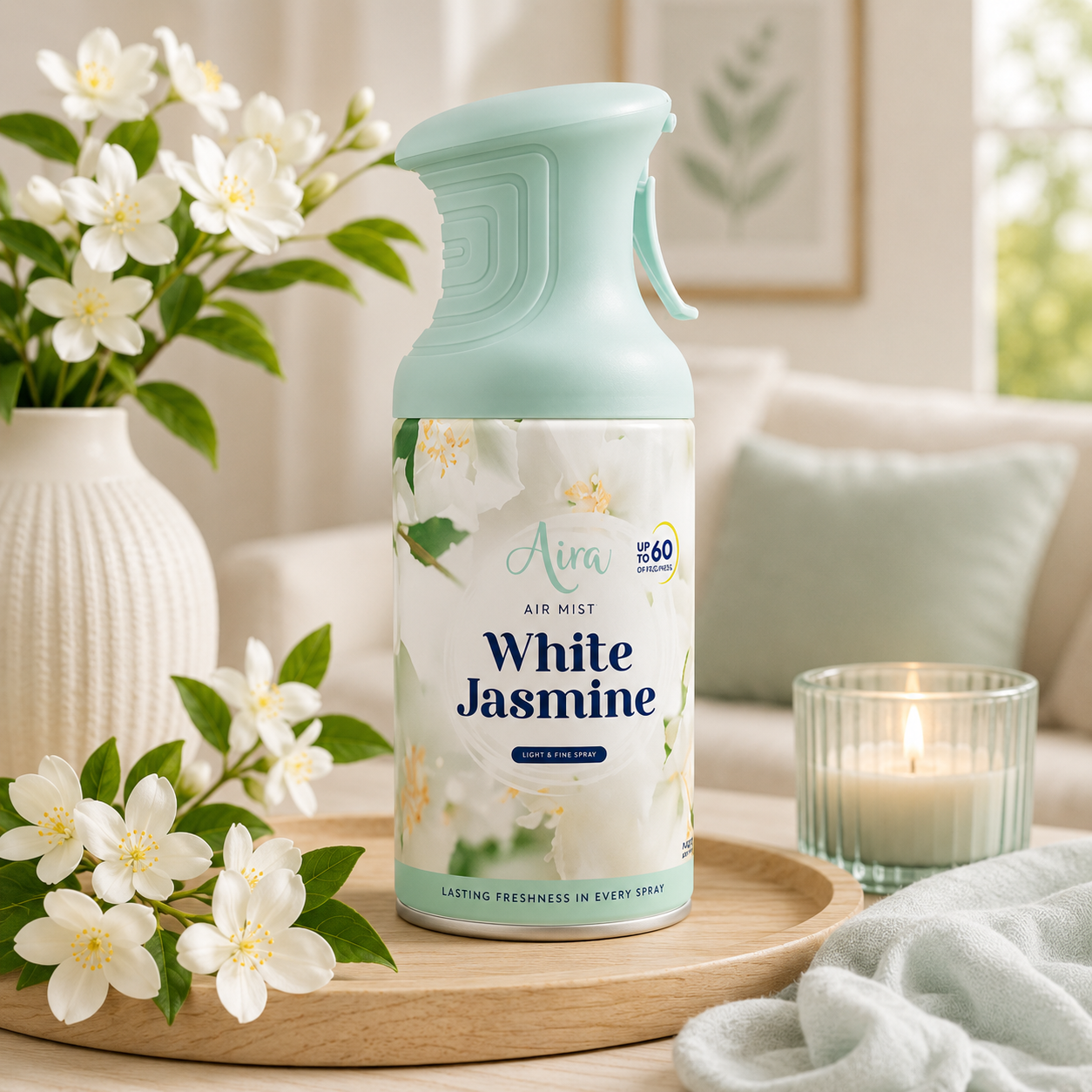Aira Air Mist White Jasmine Luftfrisker 250ml