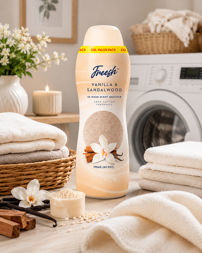 Freesh Laundry Scent Booster Vanilla & Sandalwood XXL 1984g