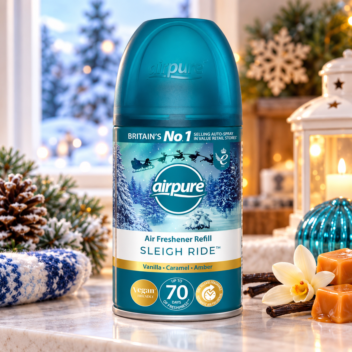 Airpure Air Freshener Refill - Sleigh Ride 250ml