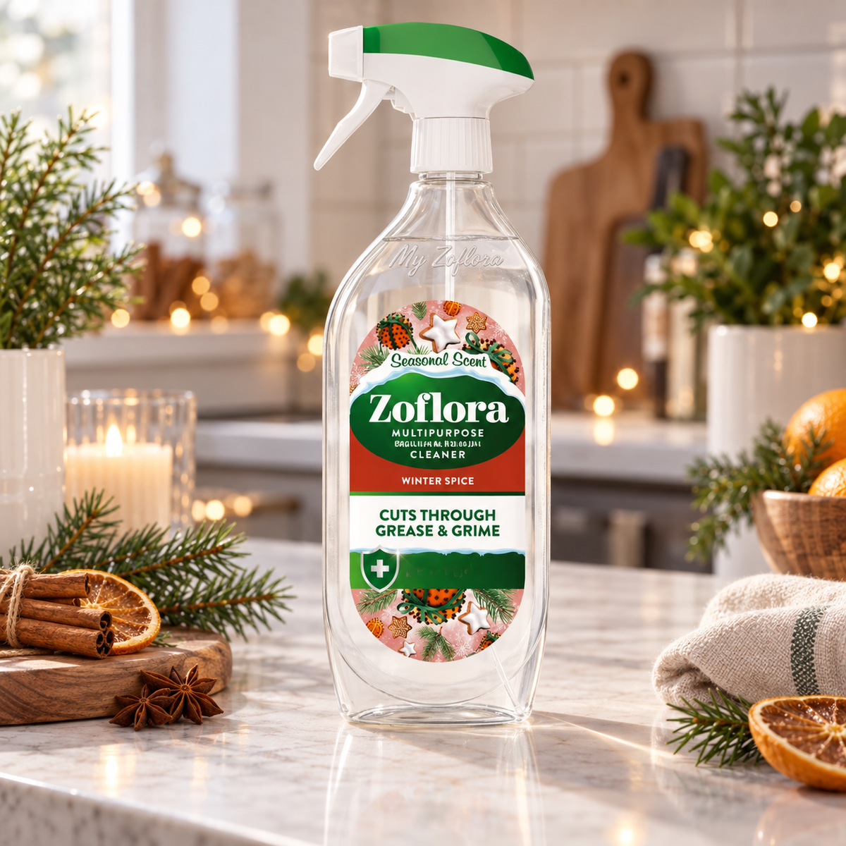 Zoflora Multi Purpose Cleaner Spray Winter Spice 800ml