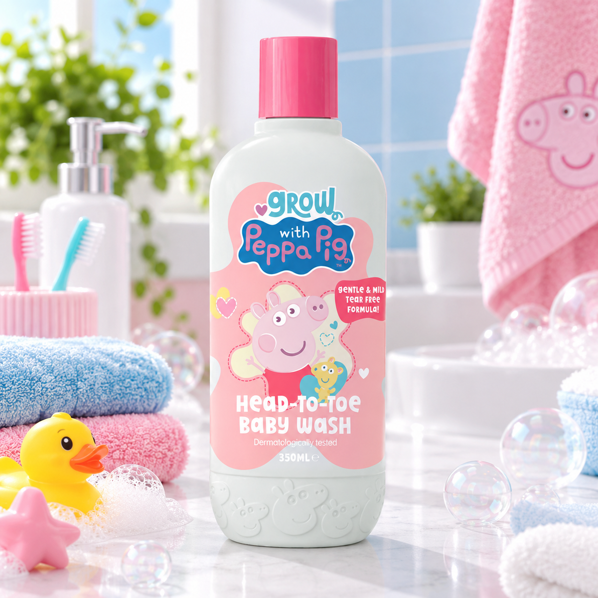 Peppa Pig Head-To-Toe Baby Wash 350ml